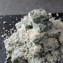 [경기도가떡] 제주쑥으로 만든 동부콩 쑥 인절미, 고급 포장지 아이보리