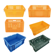 [마카모디] 국내생산 플라스틱 운반상자 농산물 이사짐 과일 우유 빵 계육 보관상자 바구니 14종, SMC-01, 1개