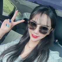 멜라크메 남여공용 편광 빅 오버 스퀘어 블랙 선글라스