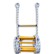 로프사다리 구조용 사다리 대피 밧줄 내화성 비상탈출, 15미터