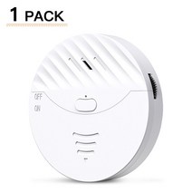 자동문 센서 근접 버튼 비접촉 문열림 Tuya 와이파이 스마트 도어 알람 무선 진동 감지기 라이프 앱 제어 창 유리 브레이크 도난 방지 130dB, 02 1pcs White