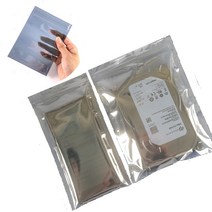 택배 포장 방전 지퍼백 전자 부품 정전기 방지 봉투 실딩백, 단품