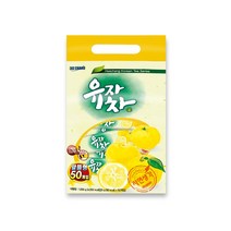 유자차 유자착즙 유자분말 유자과즙 유자 고형차, 20gx50개 1세트