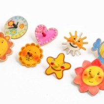 민화샵 나무팽이 만들기재료 팽이심포함, 별님