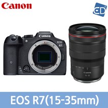 [캐논 정품] EOS R7 렌즈 패키지/ED, 17 캐논 EOS R7+RF 15-35mm