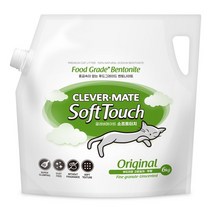 NEW 클레버메이트 소프트터치 오리지날 6kg 2포 고양이모래, 없음