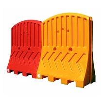 국산 라인베리어 방호벽 건설현장 도로공사안전용품 위험 안전표시 충격흡수 탱크 방어벽, 황색