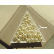 진주 슬라임재료 비즈공예 홈패션 액체괴물 액괴 단추 퀼트 라이스볼 pp알갱이 pp볼 크런치 파는곳, 4mm(약4g-약120개)