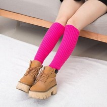 니트 레그워머 니트 부츠 워머 에어로빅 요가 패션 발