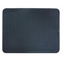 실리콘 오븐받침대 오븐매트 깔개 오븐에어프라이어 받침 에어프라이어매트, 블랙 L 45X40cm, 1개
