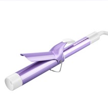 CkeyiN 38mm 웨이브 컬링 봉고데기 세라믹 고데기 모발보호 온도 5단조절, 라벤더