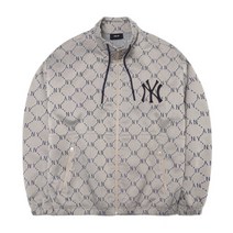 MLB) 다이아모노그램 자카드 바람막이 NY 3LWJM0321-50BGS