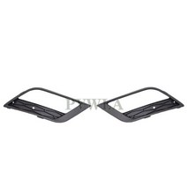 자동차 조명 앞 범퍼 안개등 램프 + 그릴 와이어 어셈블리 Seat Leon 2013, 06 Pair Grille