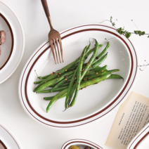 시라쿠스 메이플 오벌접시 23cm 7color, 05.코지그레이