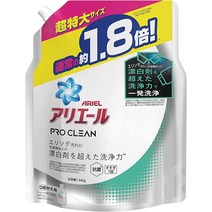 Ariel Pro 클린 런드리 세제 액체 엘리세오드 소일 클린즈 오버 워싱 파워 오버 블리치 4.6 oz(1 340 g)