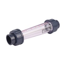 유량계 LZS-32 (D) ABS 플라스틱 튜브 유형 액체 유량계 유량 측정기 1-10m/h 유량계, 한개옵션0