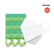 [일월] [KF94/개별포장] 보건용마스크 대형 60매, 상세 설명 참조