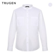 트루젠 (트루젠) 마혼방 양포켓 차이나넥 셔츠(TGAU4-MRC710)