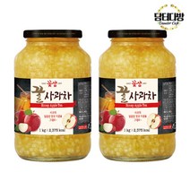 (원플러스원) 꽃샘 꿀사과차 1kg, 상세페이지 참조, 상세페이지 참조