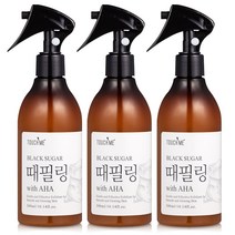 터치미 때필링 때비누 AHA 각질제거 바디스크럽 스프레이 300ml 3개