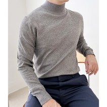 남자폴라니트 겨울 남성 정장 울니트목티 반목티셔츠 터들넥스웨터 목폴라코디