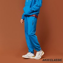 [AK PLAZA] [아키클래식](공용) 클래식 컬리지 스웨트 팬츠 브라운