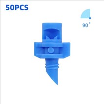 50/100PCS 90/180/360 학위 굴절 노즐 정원 스프링클러 농업 관개 식물 스프레이 안개, blue 90 50PCS