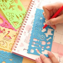 자 모양자 문구 그림 도형 학생 어린이