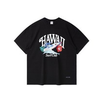 크리틱 스티치 Surf 티셔츠 블랙
