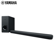 사운드바 Yamaha yas-209 TV 오디오 월 홈 시어터 5.1 블루투스 59, 검은색, 공식 규격
