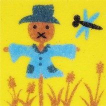 아트박스/오피스큐 데코샌드 액자만들기 133 허수아비