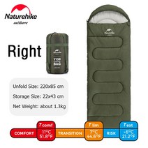 무이마린 Naturehike Sleeping Bag 네이처하이크 침낭 코튼 초경량 네이쳐하이크 여름 캠핑이불 슬리핑백 여름침낭 담요 등산가방 경량침낭 백패킹 경량 초경량침낭 캠프