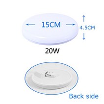 엣지 거실 안방 led 조명 등거실 침실 주방에 대 한 현대 천장 조명 천장 홈 조명에, 20W 소형, 협력사, 차가운 흰색