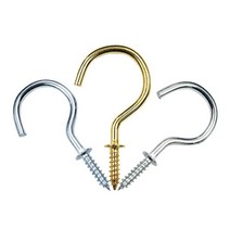 대형 피스 가구못 나사못 원형고리 10개 칼브럭 공구, 3) 2인치 - 71mm (10개)