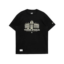 뉴에라반팔티 NQC 13086558 AP MLB STADIUM PRINT RS 22 NEY
