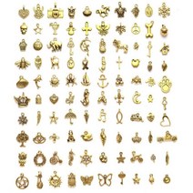 [루앤블리] 펜던트 100 PCS 마스크스트랩 목걸이 팔찌 주얼리 만들기 및 공예용 DIY