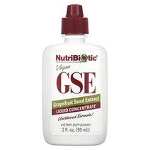 뉴트리바이오틱 비건 GSE 왕귤 씨앗 추출물 농축액 59ml(2fl oz), 왕귤 씨앗 추출물 농축액 59ml, 1PKG