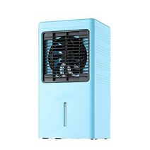 DMWD 2 기어 냉각 에어컨 팬 1.3L 가습기 보습 장치 휴대용 에어컨 팬 강력한 바람 220V, Blue