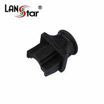 LANstar 랜포트 먼지 보호마개(100개)/LS-DC-RJ45-BKC/3색상/HOOK 타입/8P8C RJ45 포트 먼지덮개/DUST 커버/LAN 포트에 먼지나 이물질이 들어가는, 흰색