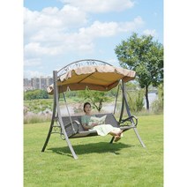 루이자몰 LSC10 철제그네 야외그네 흔들그네의자, 철예 전원 그네-삼인조 그네