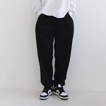 애플망고옷장 2개세트 공용 빅사이즈 오버핏 기본 무지조거 고무밴딩 팬츠바지
