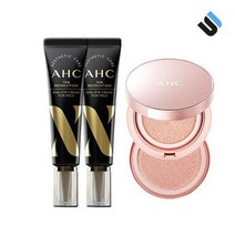 AHC 에이에이치씨 아이크림 시즌10 30ml 2개+ 시크릿 아우라 톤업쿠션 본품+리필, 상세페이지 참조