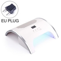네일흡진기 네일드릴 고출력 진공 셀프네일케어 21 80W UV LED 네일 건조기 램프 먼지 수집가 진공 청소기, 한개옵션1, 02 EU Plug