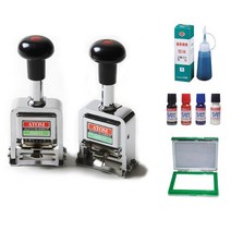 (아톰) 자동 넘버링 날짜인쇄기 유통기한표시기 불변잉크 모음, 04. 아톰 유통기한표시기