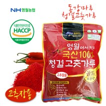 영월농협 동강마루 청결 고춧가루 1kg(고추장용), 1세트, 1kg