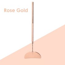 하트 모양의 달 속눈썹 연장 거울 스테인레스 스틸 대형 메이크업 미용 도구 액세서리, [09] Moon-Rose Gold