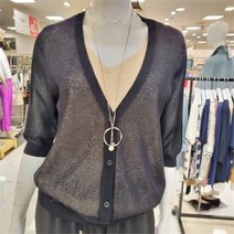 막스카라 NC11 레이어드V넥니트 M22QKR376MEB1