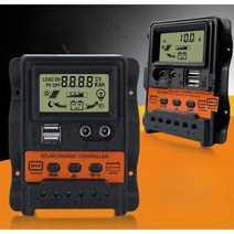 태양광 충전 컨트롤러 12v 24v 솔라 차지 충전 모듈, 30A 12V/24V
