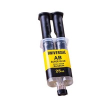 견고한 New Epoxy Resin AB Glue Strong Plastic Wood Quick-drying Adhesive High Strength Sealer, 01 25ml