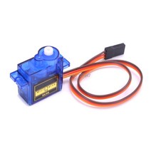 100 PCs/Lot SG90 SG 90 9G 미니 마이크로 서보 RC 250 450 헬리콥터 비행기, 한개옵션0